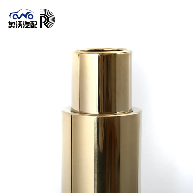 High performance professional 201/304 stainless steel 63mm car muffler