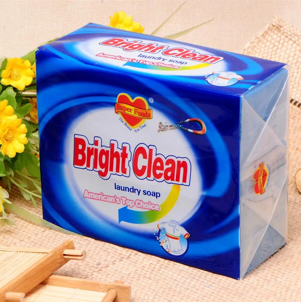 100g 200g 250g 400g Soap making factory blue  laundry soap / clothes washing soap