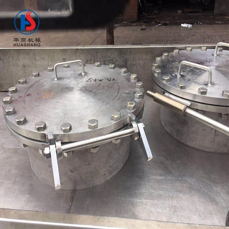 High pressure Stainless steel SS304 sanitary pressure manhole for pressure tank