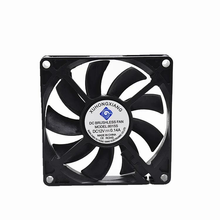 8015 Dc Axial Cooling Fan 24v Ultra-thin Waterproof Super Silent Brushless 3pin Pwm Fg 80mm For Extractor