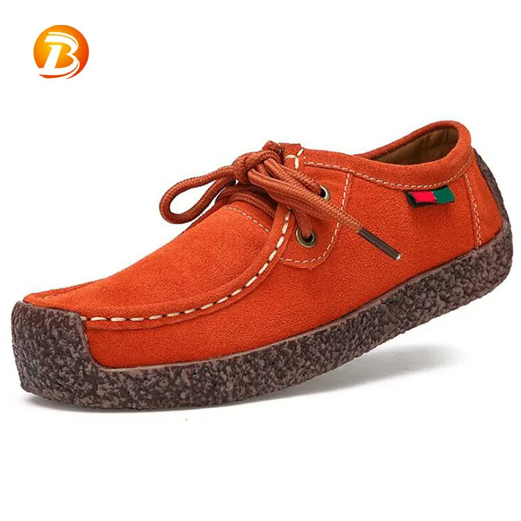 Fashion casual leather flat soft bottom new style loafer shoes men