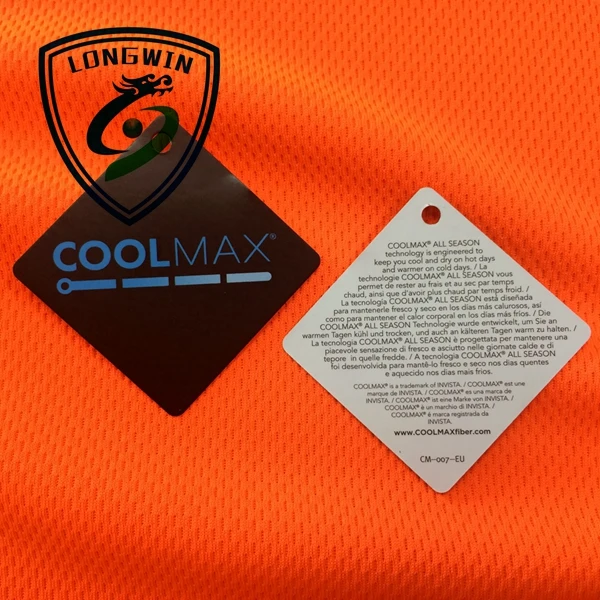 White stock wicking tshirt coolmax mesh sportswear 100 polyester knitting fabric