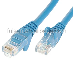26AWG 24AWG RJ45 Patch Cord Cable cat5e/cat6 1m 2m 3m with CCA or Bare Copper conductor