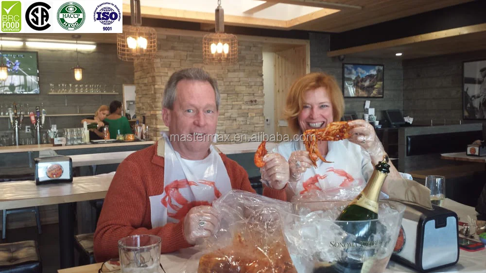 
OEM manufacturer disposable restaurant bibs 