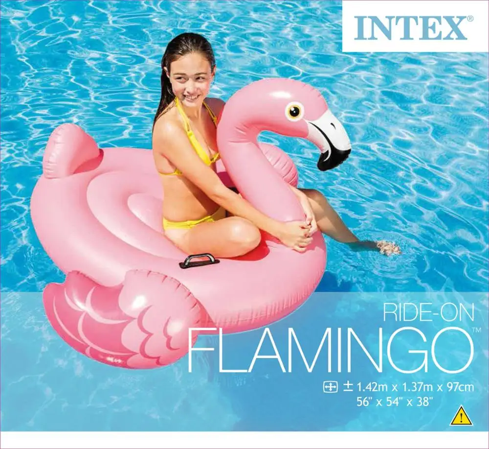 INTEX 56288 Мега Фламинго остров поплавок надувной бассейн аттракцион