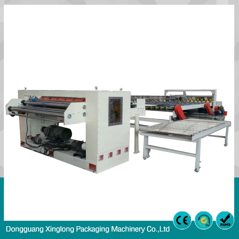 Functional one face corrugated cardboard production