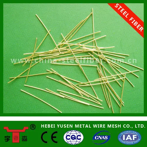 ASTM A820 Reinforced Concrete RPC Copper Coated Micro Steel Fibre