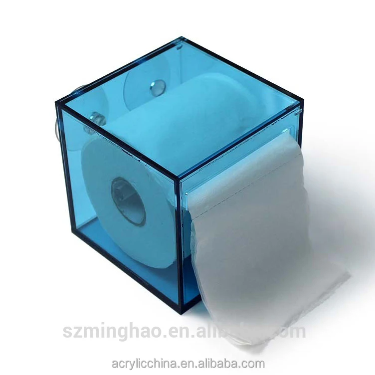 Акриловый держатель для туалетной бумаги, высококачественный прозрачный акриловый держатель для туалетной бумаги