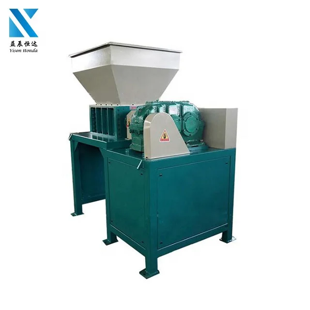 Двойной вал промышленных измельчитель металлолома механическая машина измельчитель