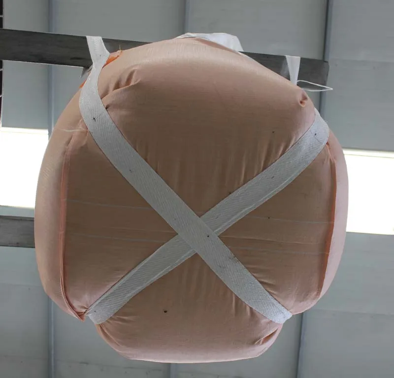 1000kg High quality UV treated China circular PP big Jumbo bag FIBC fully belt type packing for building material and