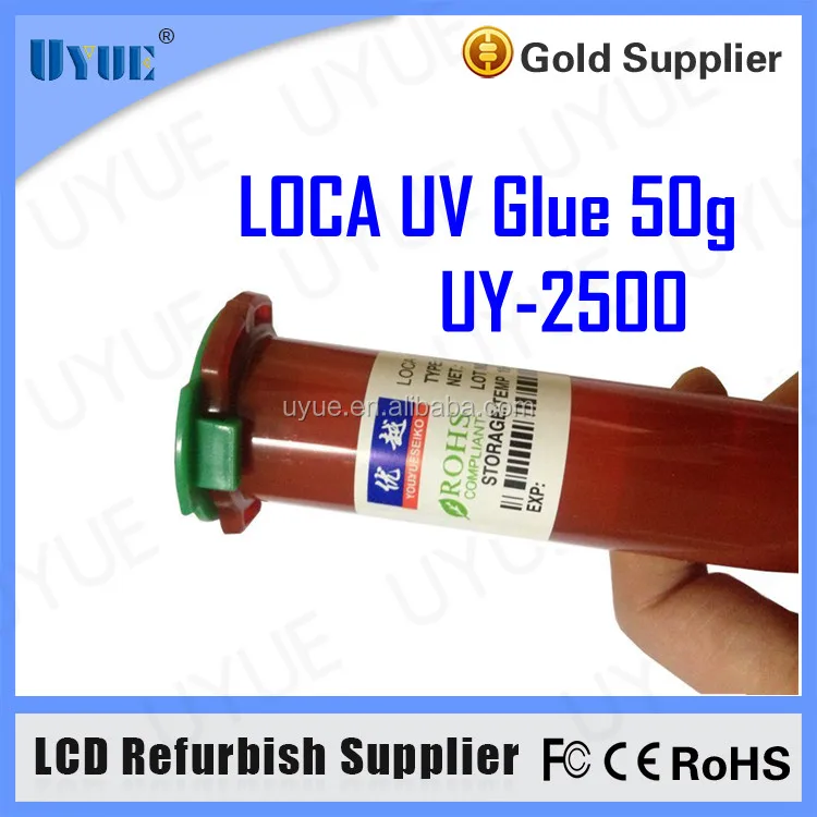 UV glue LOCA liquid optical clear adhesive for repair cellphones glass lens