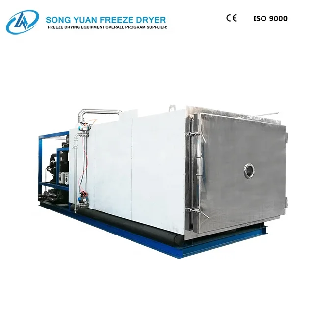 
high quality pharmaceutical freeze dryer with top presser 304/316 Stainless steel GZLY-1 