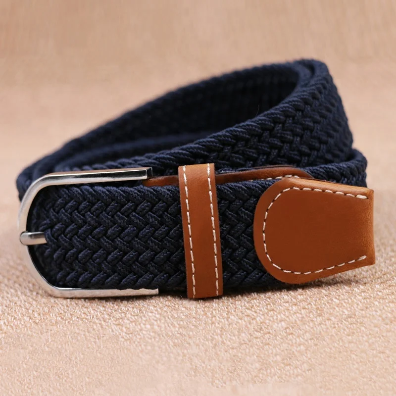 Custom Elastic Woven Fabric Belt For Man