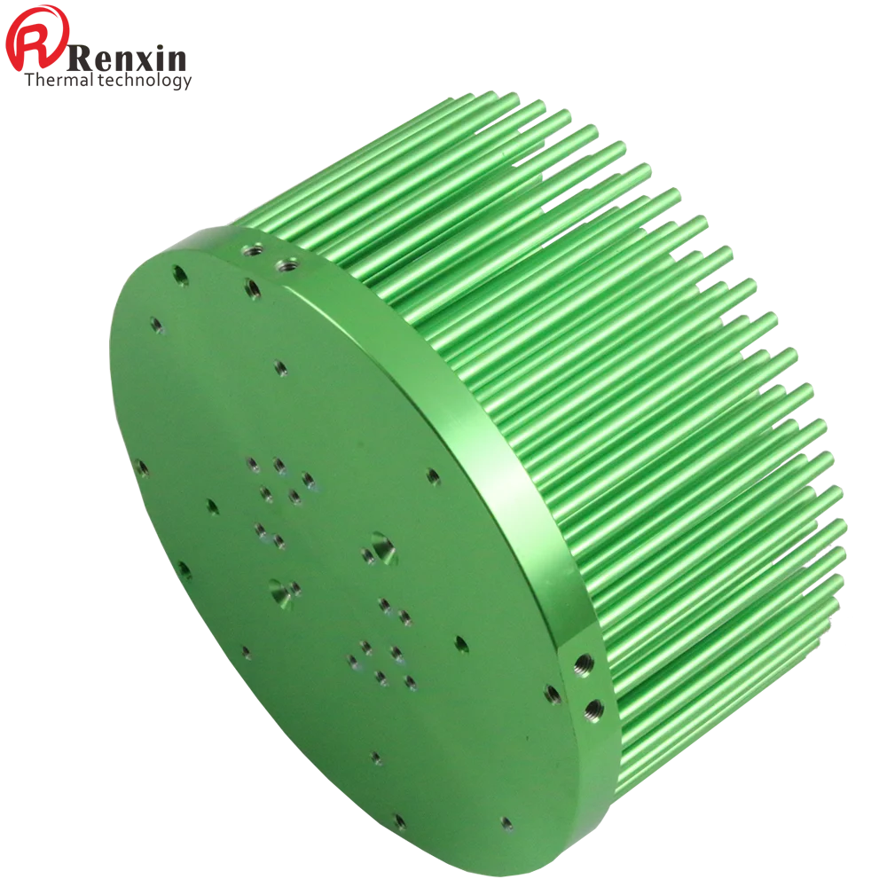 Hot Sellingoem Custom Heatsink Profiles Extrusion CPU and LED Headlights Heat Sinks Source Manufacturer 6063 Aluminium Aluminum