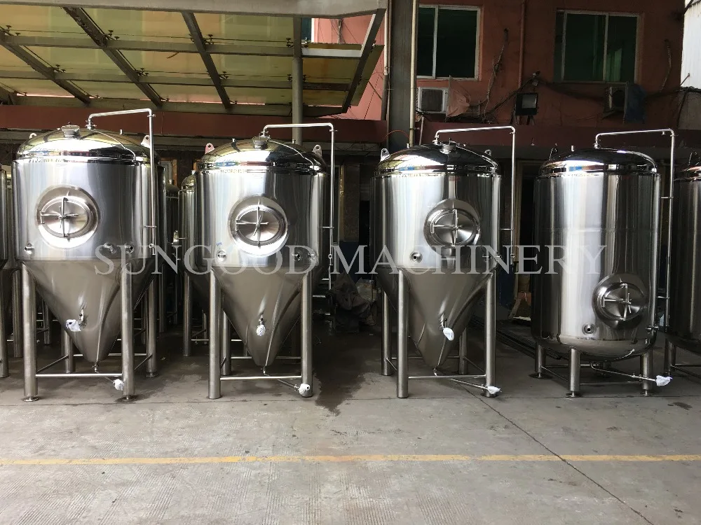 15bbl/20bbl/30bbl/40bbl куртка резервуар для ферментации пива/пивной бродильный аппарат/куртка ферментера
