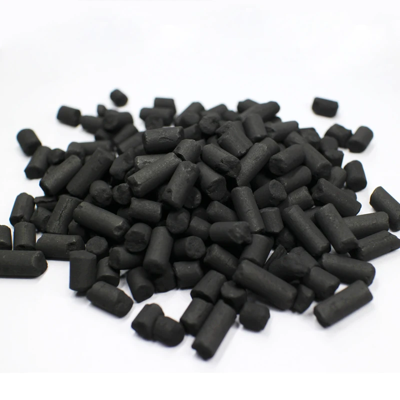4mm bulk coal based activated carbon pellet for air purification