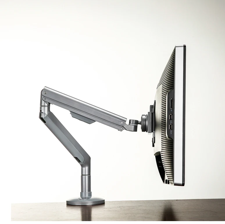 STARSDOVE Full Motion Gas-Spring-Adjustable Desk Mount LCD Monitor Arms