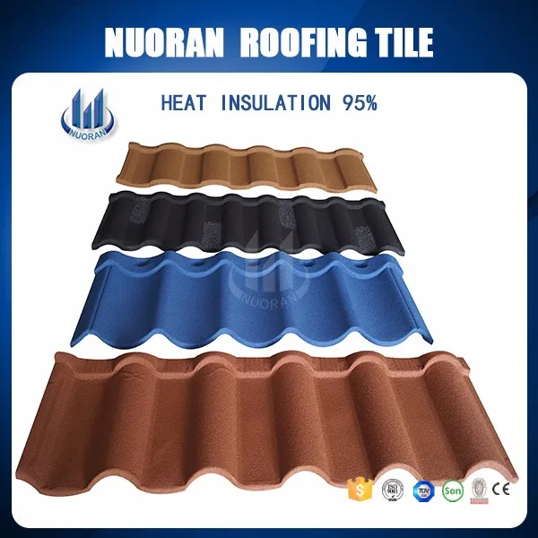Construction masonry material colorful stone coated shingles roofing tile