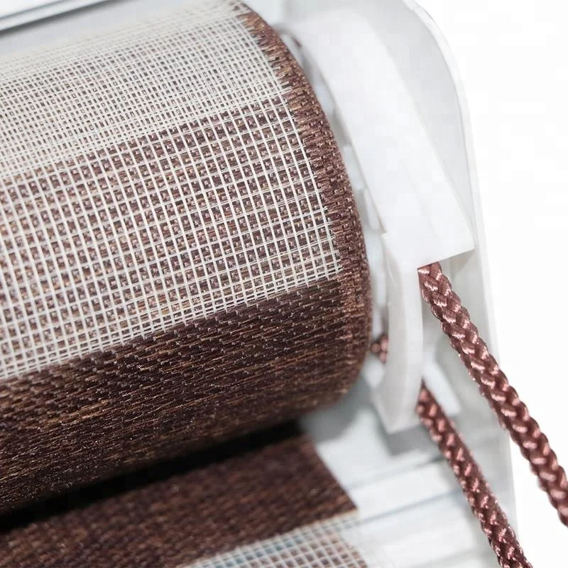 Luxury Indoor day night Solar double Window Zebra roller Blinds