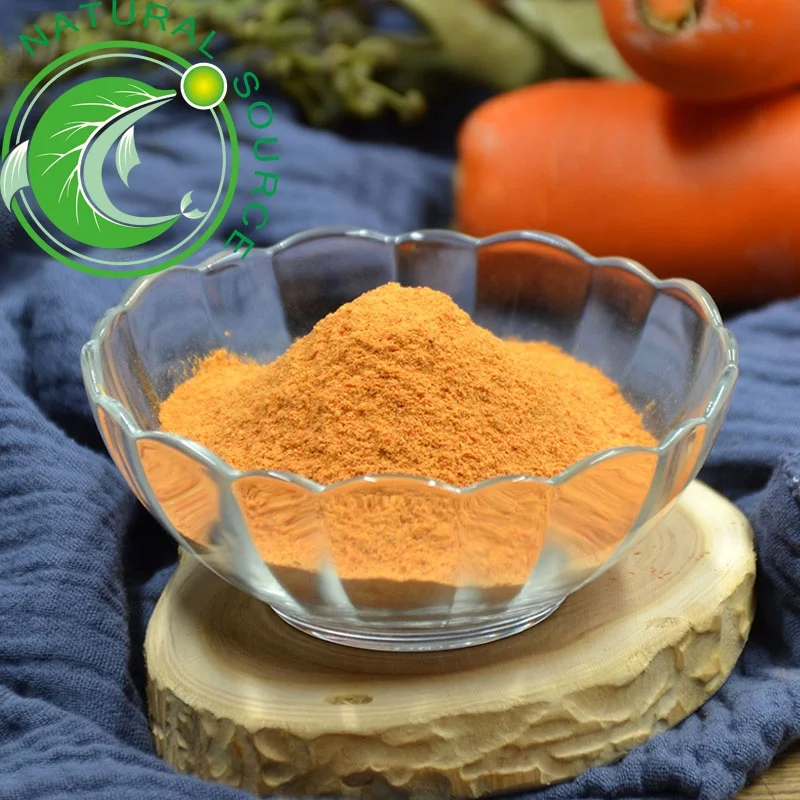 High Quality Dehydrated Dried 100% Natural Food Grade Carrot Powder In Bulk