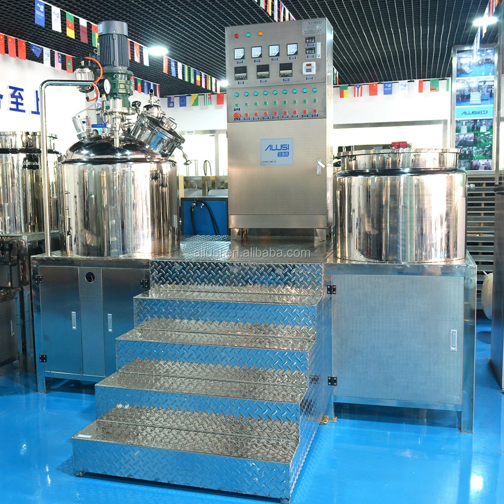 Small scale production semi auto cosmetics machinery production line