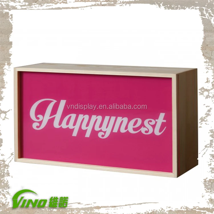 advertising light boxes, led advertising light boxes , Wood Frame Light Box