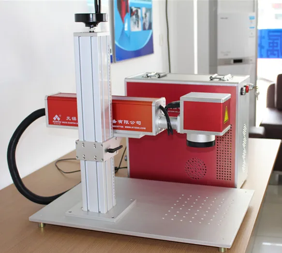 Kuntai Factory Raycus portable mini optical 20w fiber laser marking machine price for metal