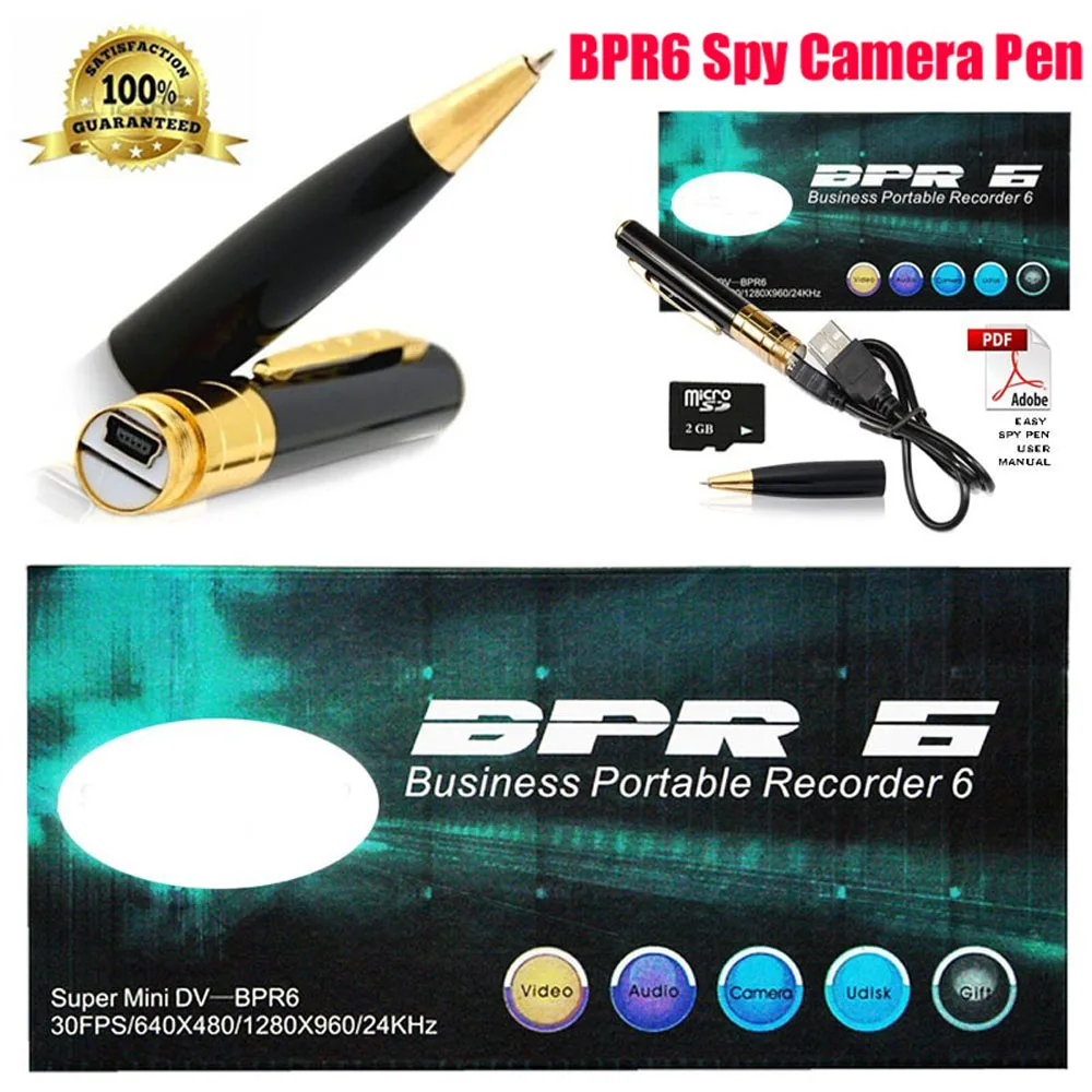 HD 1280x960P Mini USB DV камера ручка рекордер ручка Видео Скрытая камера видеокамера рекордер шариковая ручка Cam PQ110