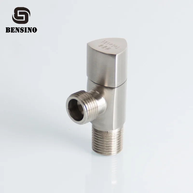 Triangle Shape Right Stop Angle Valve 1/2 Inch For Toilet Bathroom