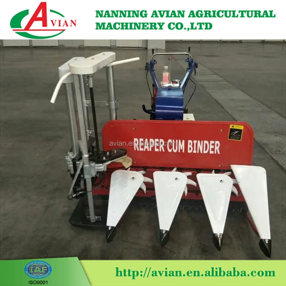 Hand Pushing Type Self Walking Wheat Reaper Binder / Rice Reaper Binder