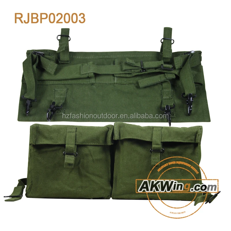 British Style Army Bag 58 Pattern Canvas Webbing Military tactical Backpack