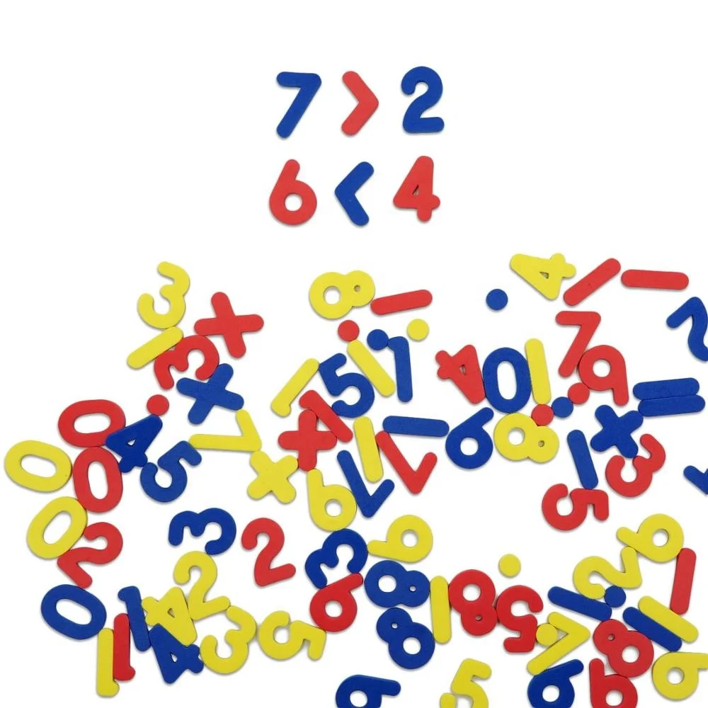 EVA Foam Magnetic Numbers For Basic Math Mathematics Education