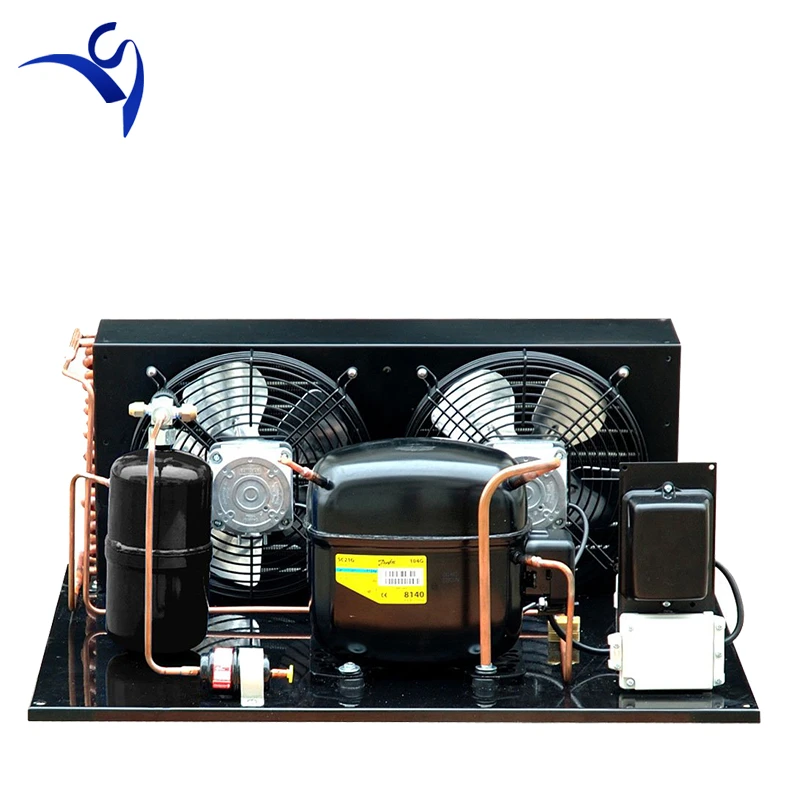 1/2hp SECOP hermetic compressor Kitchen refrigerator air cooled mini refrigeration condensing unit