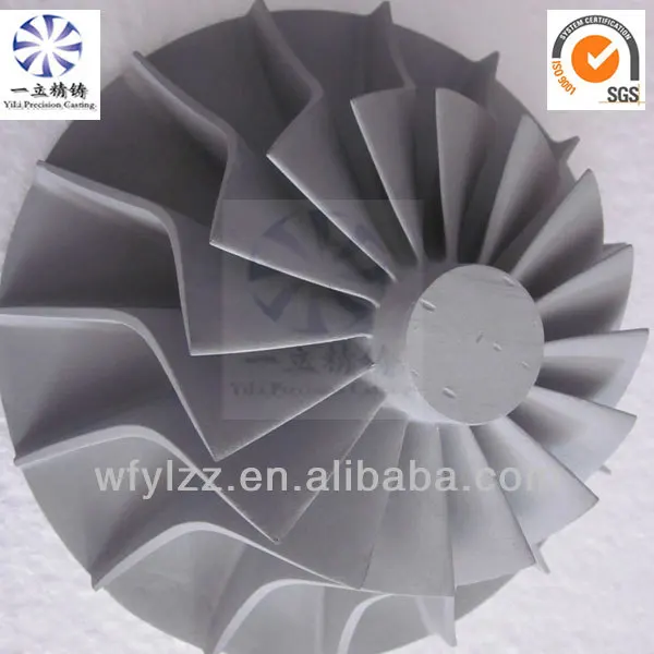 Крыльчатка воздуходувки из алюминиевого сплава, используемая для морского навигационного оборудования