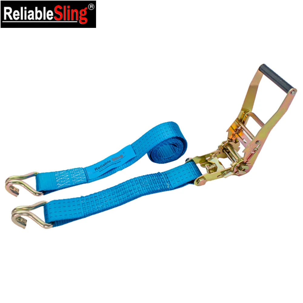 Truck Car Transportation Cargo Ratchet Tie Down Lashing Straps