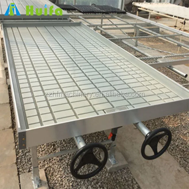 4x8 большой пластиковый поддон для гидропоники