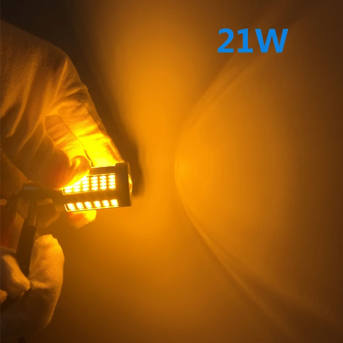 
55w Halogen lamp replacement bulb 21w reversing led Canbus no Error p21w 1156 BA15S 4014smd led car turning light 