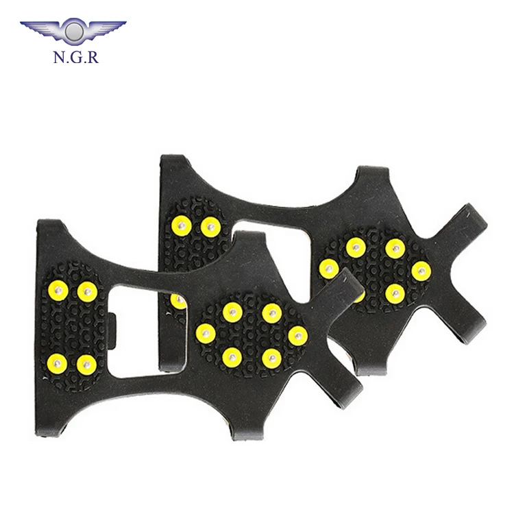 Universal antislip Ice snow cleat footwear for walking safety in winter
