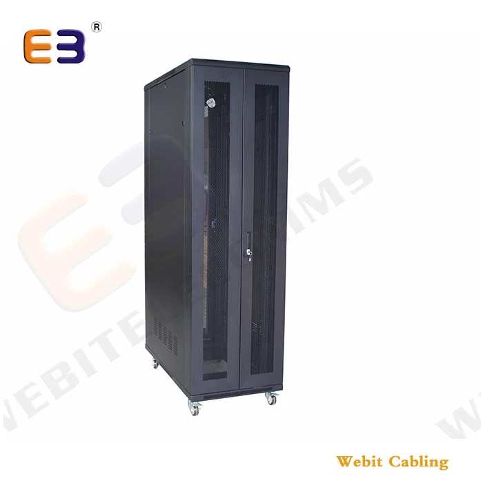 19 Inch Perforated Rear Door 18U 22U 27U  Network Server Rack