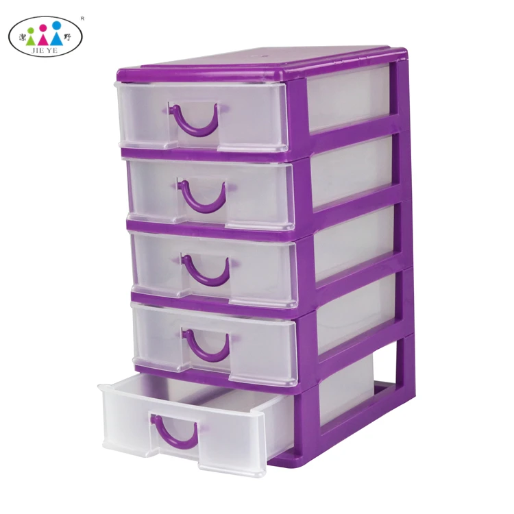 Hot sale 5 layers plastic storage drawer/storage box/plastic cabinet
