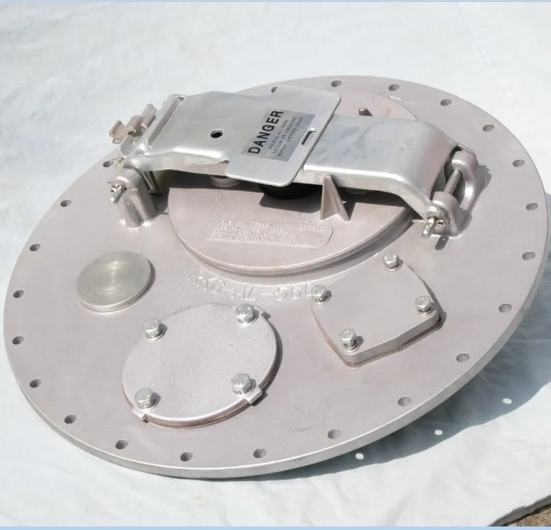 Fuel tank truck Manhole cover Aluminum