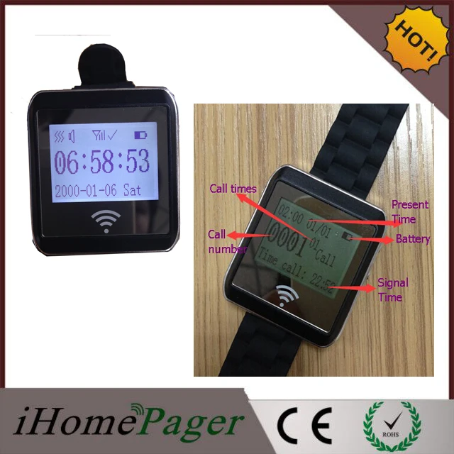 в ресторане официант позвонил вибратор часы на запястье