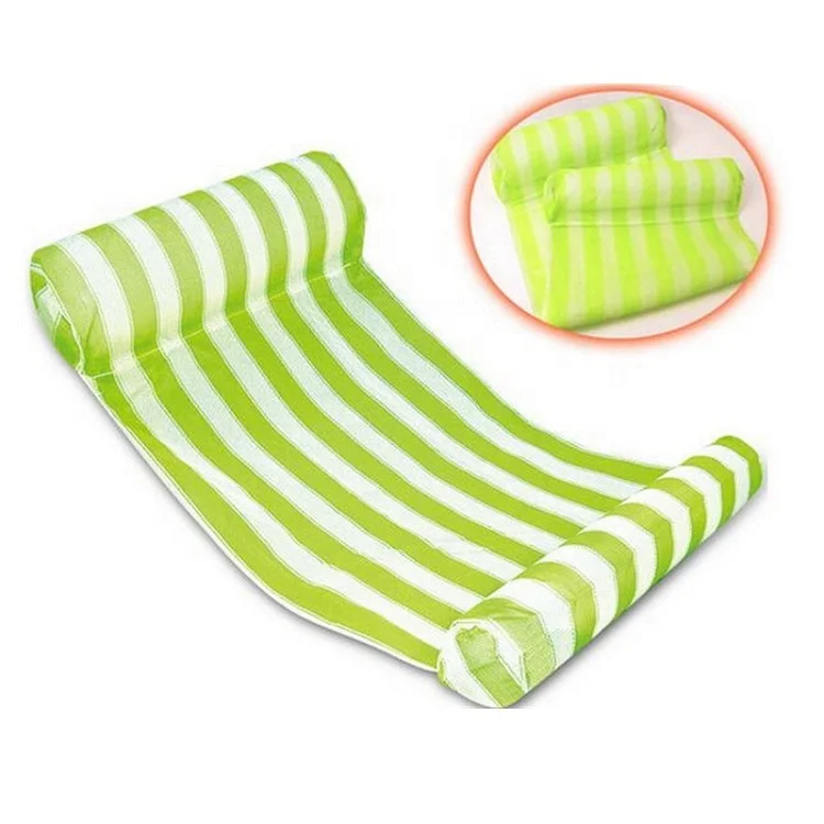 Swimming Water Hammock Inflatable Floating Bed Floating Chair inflatable tanning pool lounger float bed