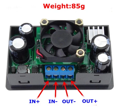 DP50V2A Constant Voltage current Step-down Programmable Power Supply module buck Voltage regulator converter color LCD