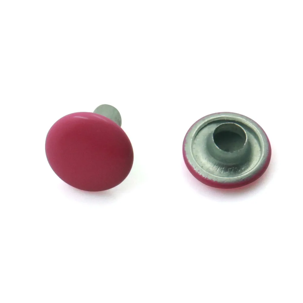 Rivet Manufacturer In Guandong Double Single Sided Head Pink Paint Colored Colorful Button And Rivets For Dog Collars