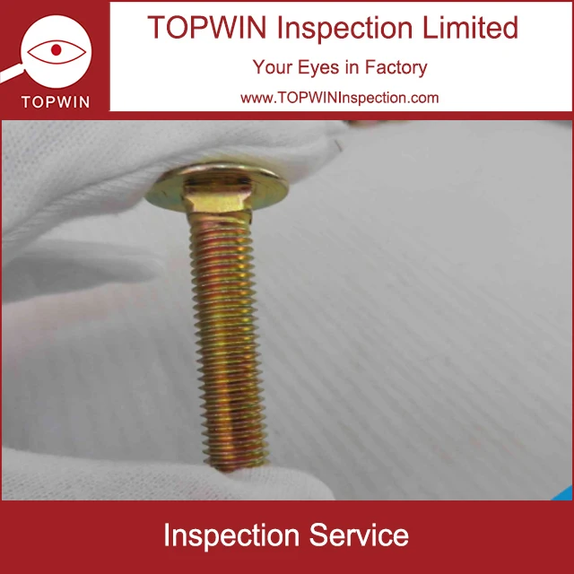
China inspection company / metal machine screw inspection services 