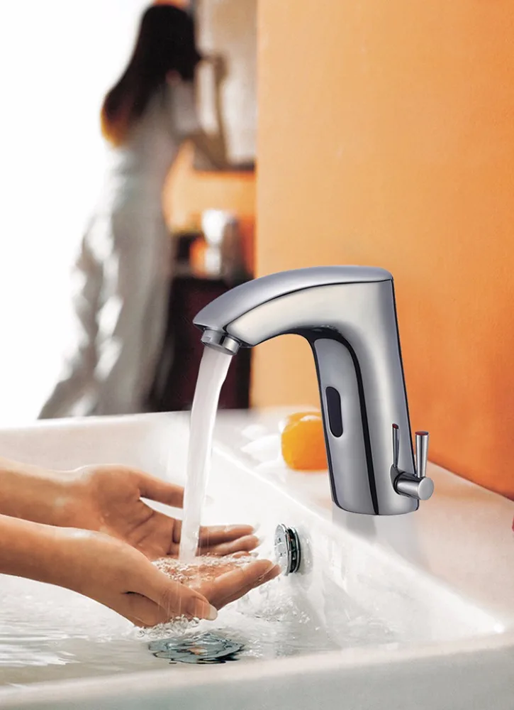 Haijun China Factory Thermostatic Sensor Digital Water Smart Sensor Basin Faucets/Tap/Mixer