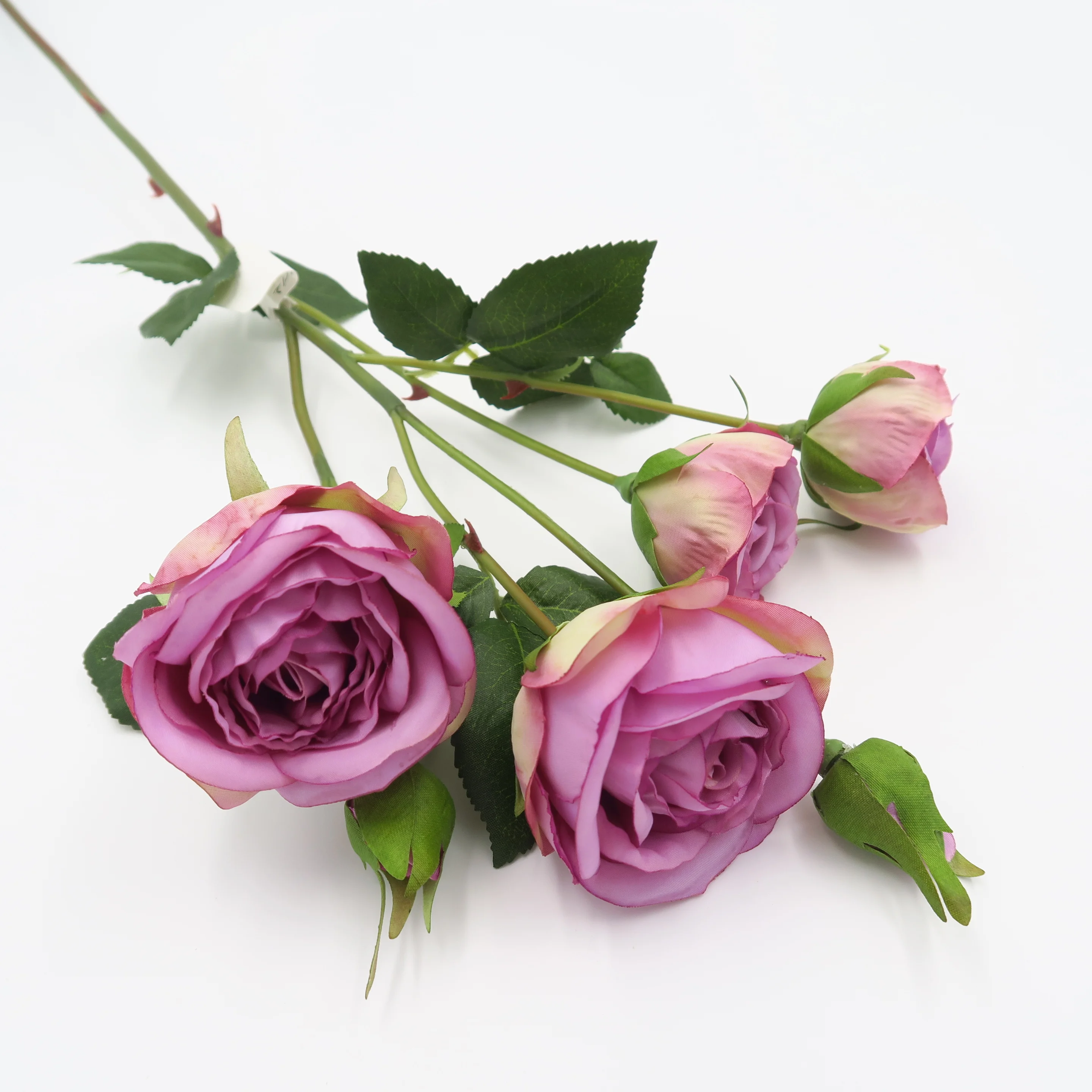 2019 new design Decorative Flower Head with leaves