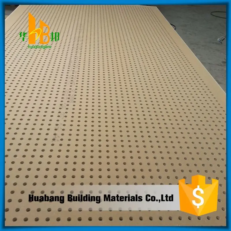 2x2 Acoustic Ceiling Board Theatre Perforated Gypsum Board