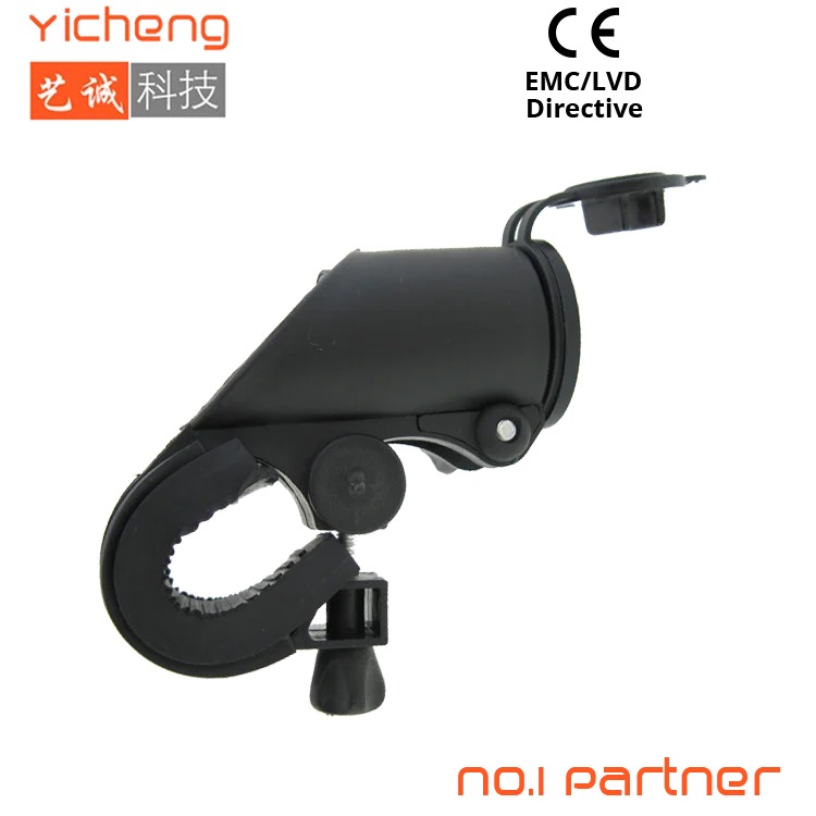 3.1A Dual Bike Motorbike Handlebar Mount Mobile Phone Motorcycle USB Charger